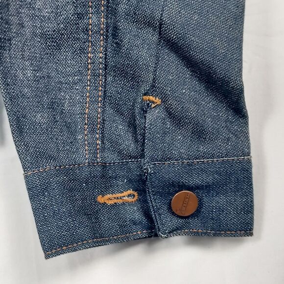 Vintage Maverick Cowboy Cut Denim Jacket NWT 1973 USA Sz 38 Blue Bell NOS - Picture 7 of 16